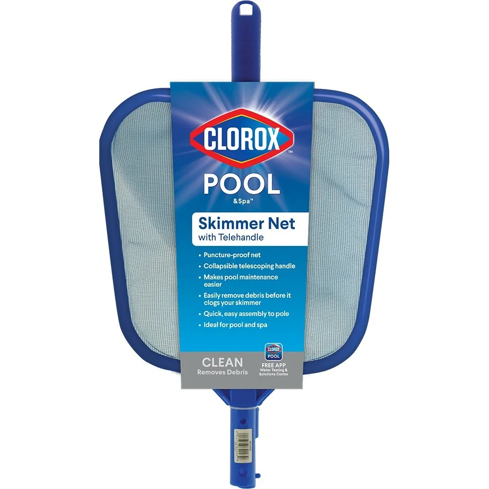 Clorox Pool &Spa Skimmer 4 ft Telescoping Pole for‎  Pools and Spas (set of 4)